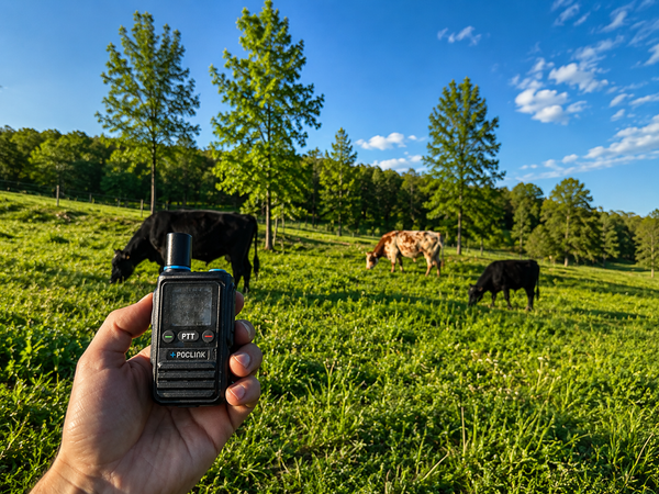 A Poclink Ultra Review - How Farm Coordinates 800 Acres With One Button Push - Poclink Radios