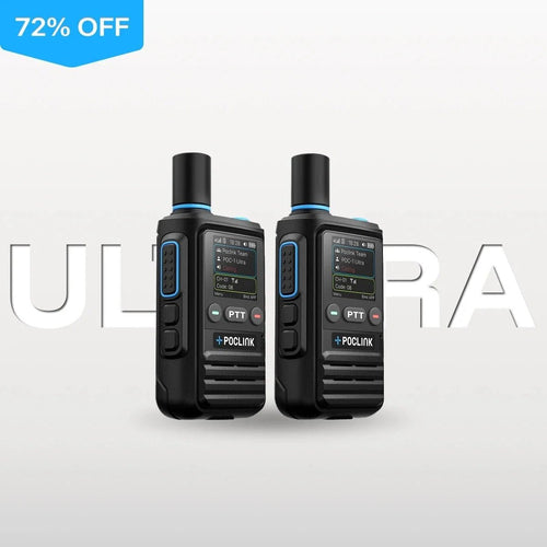 POC-1 Ultra 4G + Analog Global Walkie Talkie - Poclink Radios